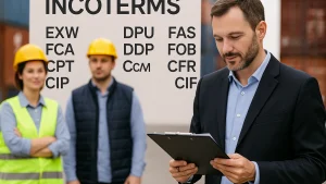 انواع گروه های اینکوترمز در بیمه های باربری پاسارگاد