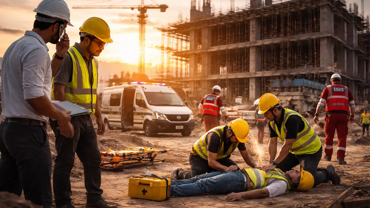 فوت کارگر ساختمانی و تبعات قانونی برای مهندس