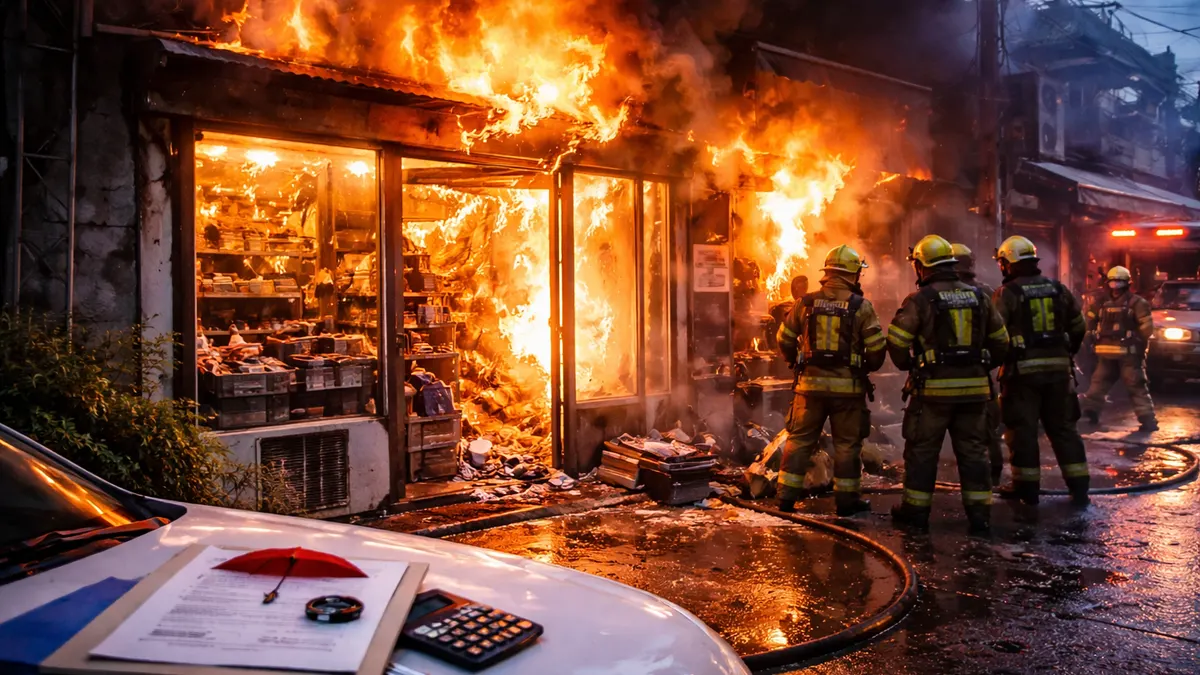 آیا بیمه آتش سوزی مغازه در زمان اغتشاشات، ناآرامی‌ها و جنگ خسارت می‌دهد؟